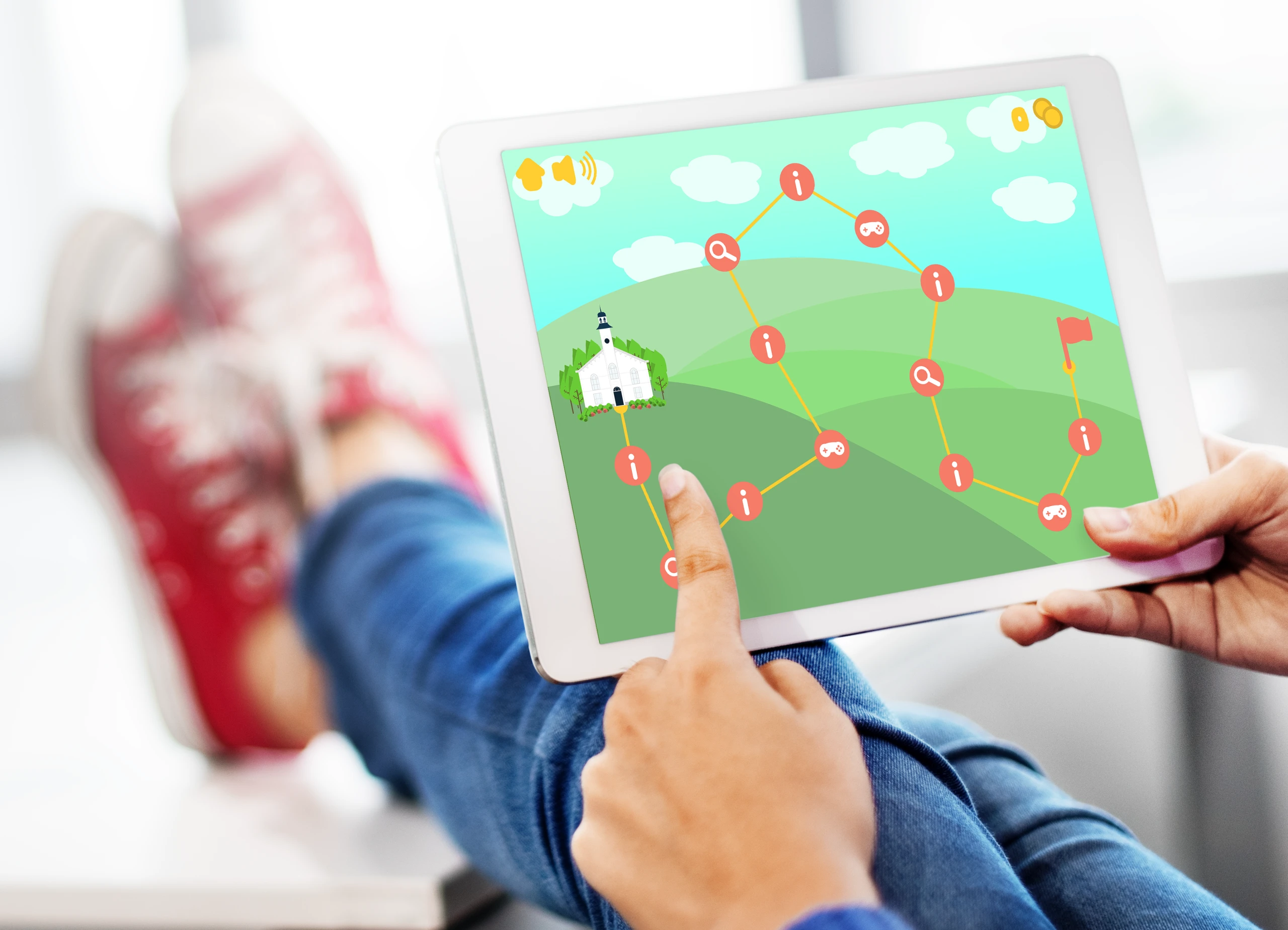 Mockup Lindenhout Interactive